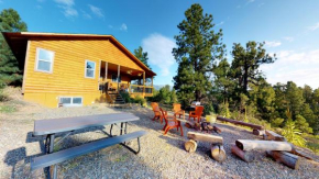 Africa Decorated Cabin, Breakfast Deck overlooking the Canyon!